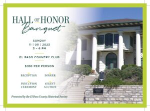 2023 Hall of Honor invitation